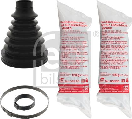 Febi Bilstein 100407 - Bellow, drive shaft autospares.lv