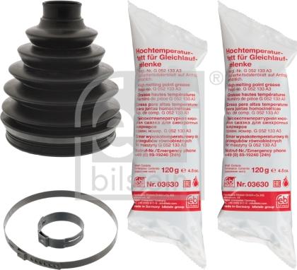 Febi Bilstein 100422 - Bellow, drive shaft autospares.lv