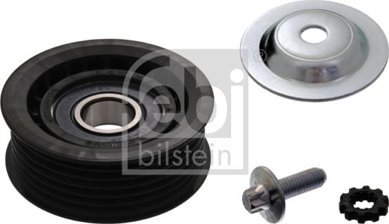 Febi Bilstein 100091 - Pulley, v-ribbed belt autospares.lv