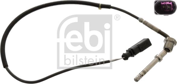 Febi Bilstein 100846 - Sensor, exhaust gas temperature autospares.lv