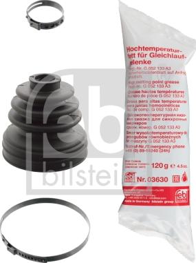 Febi Bilstein 101950 - Bellow, drive shaft autospares.lv