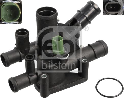 Febi Bilstein 108921 - Coolant thermostat / housing autospares.lv