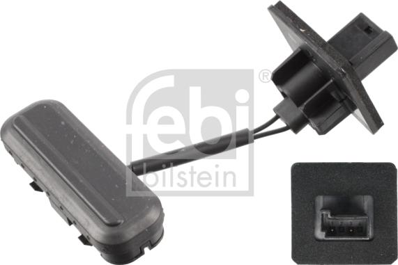 Febi Bilstein 107975 - Switch, rear hatch release autospares.lv