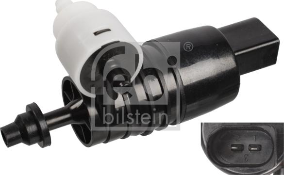 Febi Bilstein 107463 - Water Pump, window cleaning autospares.lv