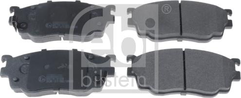 Febi Bilstein 116405 - Brake Pad Set, disc brake autospares.lv