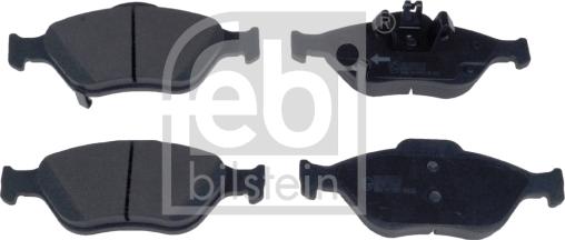 Febi Bilstein 116402 - Brake Pad Set, disc brake autospares.lv