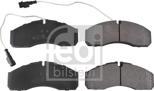 Febi Bilstein 116407 - Brake Pad Set, disc brake autospares.lv