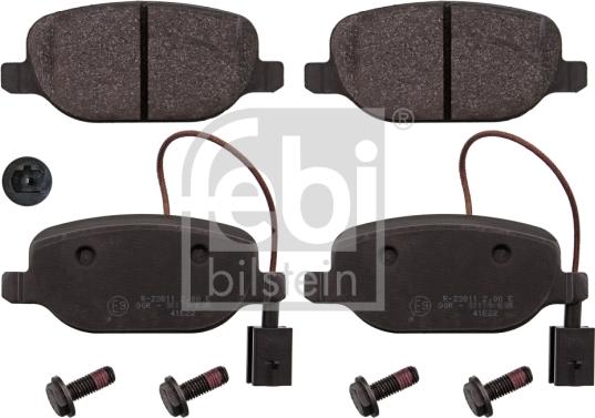 Febi Bilstein 116002 - Brake Pad Set, disc brake autospares.lv