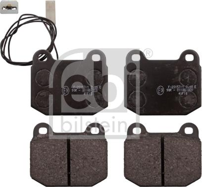 Febi Bilstein 116007 - Brake Pad Set, disc brake autospares.lv