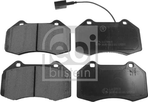 Febi Bilstein 116011 - Brake Pad Set, disc brake autospares.lv