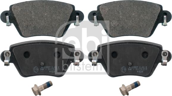 Febi Bilstein 116080 - Brake Pad Set, disc brake autospares.lv