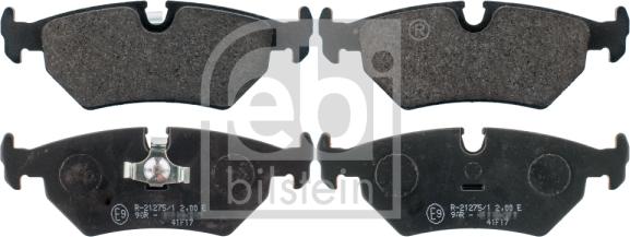 Febi Bilstein 116081 - Brake Pad Set, disc brake autospares.lv