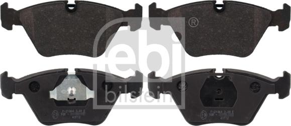 Febi Bilstein 116083 - Brake Pad Set, disc brake autospares.lv
