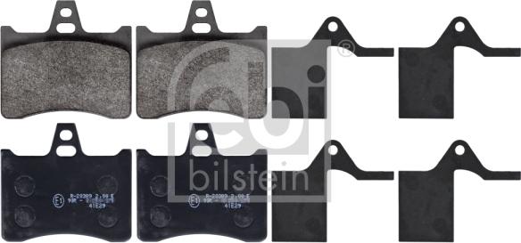 Febi Bilstein 116035 - Brake Pad Set, disc brake autospares.lv