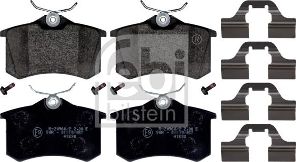 Febi Bilstein 116026 - Brake Pad Set, disc brake autospares.lv