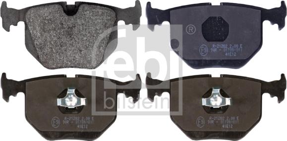 Febi Bilstein 116028 - Brake Pad Set, disc brake autospares.lv