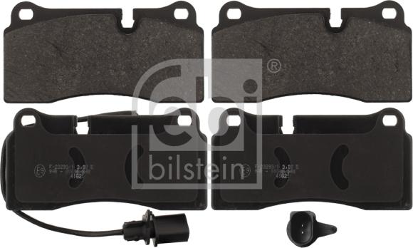 Febi Bilstein 116022 - Brake Pad Set, disc brake autospares.lv