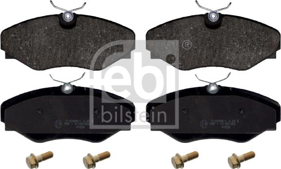Febi Bilstein 116191 - Brake Pad Set, disc brake autospares.lv