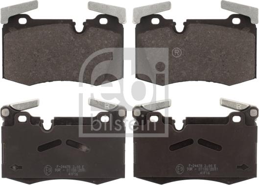 Febi Bilstein 116145 - Brake Pad Set, disc brake autospares.lv