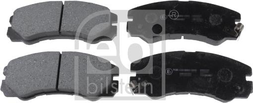 Febi Bilstein 116157 - Brake Pad Set, disc brake autospares.lv