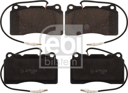 Febi Bilstein 116167 - Brake Pad Set, disc brake autospares.lv