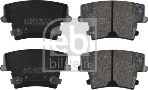 Febi Bilstein 116109 - Brake Pad Set, disc brake autospares.lv