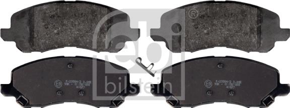 Febi Bilstein 116102 - Brake Pad Set, disc brake autospares.lv