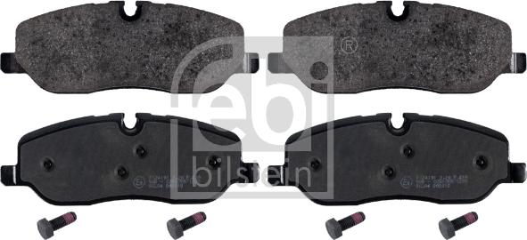 Febi Bilstein 116119 - Brake Pad Set, disc brake autospares.lv