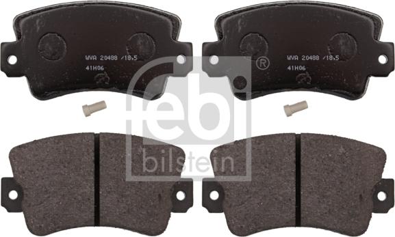 Febi Bilstein 116183 - Brake Pad Set, disc brake autospares.lv