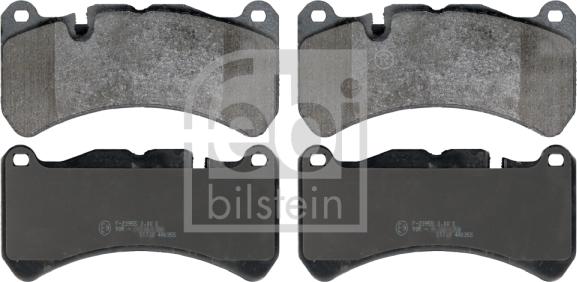 Febi Bilstein 116138 - Brake Pad Set, disc brake autospares.lv