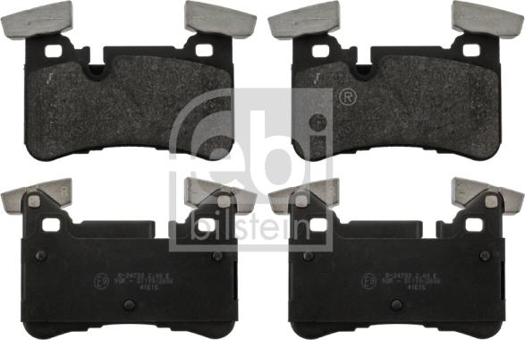 Febi Bilstein 116132 - Brake Pad Set, disc brake autospares.lv