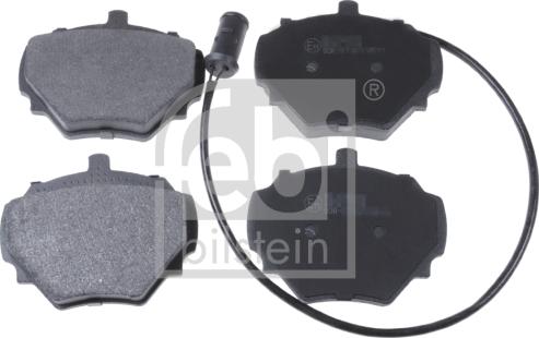 Febi Bilstein 116399 - Brake Pad Set, disc brake autospares.lv