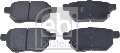 Febi Bilstein 116390 - Brake Pad Set, disc brake autospares.lv