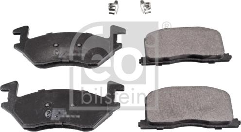 Febi Bilstein 116393 - Brake Pad Set, disc brake autospares.lv