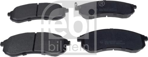 Febi Bilstein 116347 - Brake Pad Set, disc brake autospares.lv