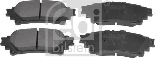 Febi Bilstein 116359 - Brake Pad Set, disc brake autospares.lv