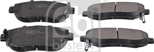 Febi Bilstein 116354 - Brake Pad Set, disc brake autospares.lv