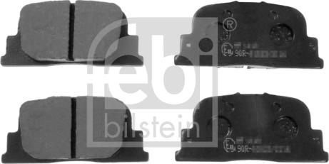 Febi Bilstein 116356 - Brake Pad Set, disc brake autospares.lv