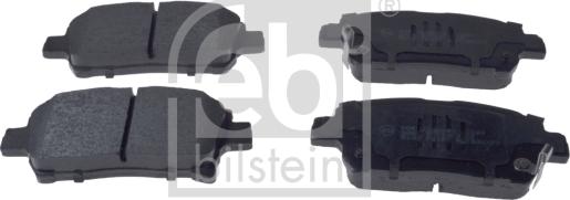 Febi Bilstein 116350 - Brake Pad Set, disc brake autospares.lv