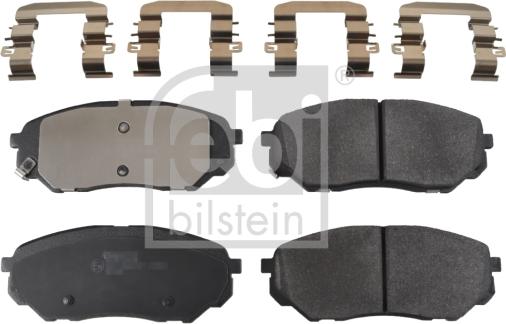 Febi Bilstein 116358 - Brake Pad Set, disc brake autospares.lv