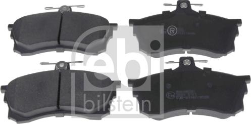 Febi Bilstein 116363 - Brake Pad Set, disc brake autospares.lv