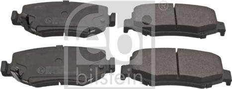 Febi Bilstein 116305 - Brake Pad Set, disc brake autospares.lv
