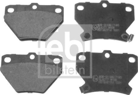 Febi Bilstein 116306 - Brake Pad Set, disc brake autospares.lv