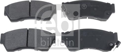 Febi Bilstein 116389 - Brake Pad Set, disc brake autospares.lv