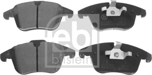 Febi Bilstein 116380 - Brake Pad Set, disc brake autospares.lv