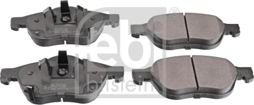 Febi Bilstein 116387 - Brake Pad Set, disc brake autospares.lv