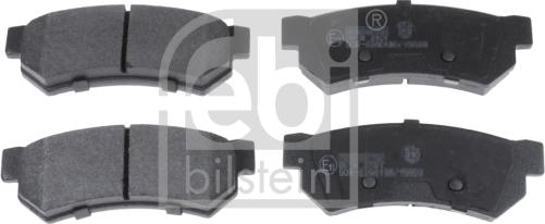 Febi Bilstein 116330 - Brake Pad Set, disc brake autospares.lv