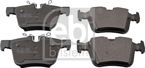 Febi Bilstein 116331 - Brake Pad Set, disc brake autospares.lv