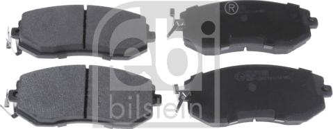 Febi Bilstein 116326 - Brake Pad Set, disc brake autospares.lv