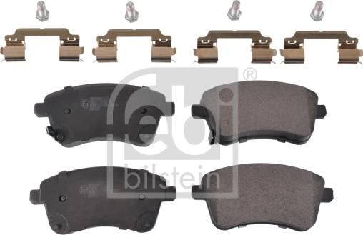 Febi Bilstein 116321 - Brake Pad Set, disc brake autospares.lv